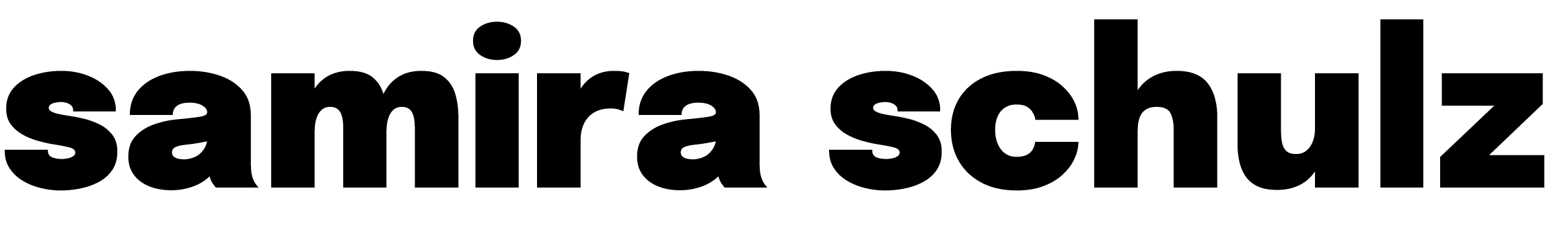 Samira Schulz — Photography